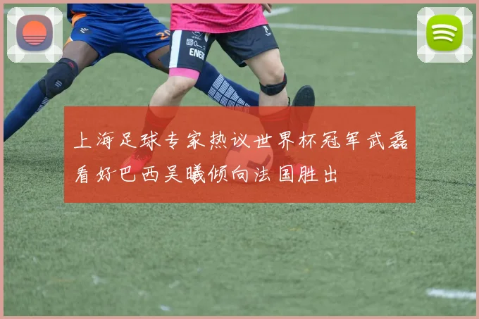 上海足球专家热议世界杯冠军武磊看好巴西吴曦倾向法国胜出